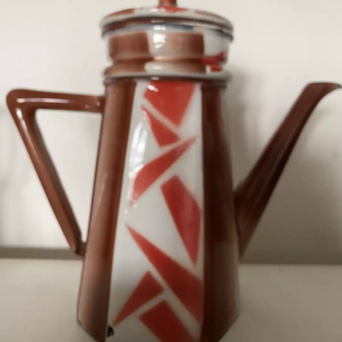 Cafetière émaillée ancienne