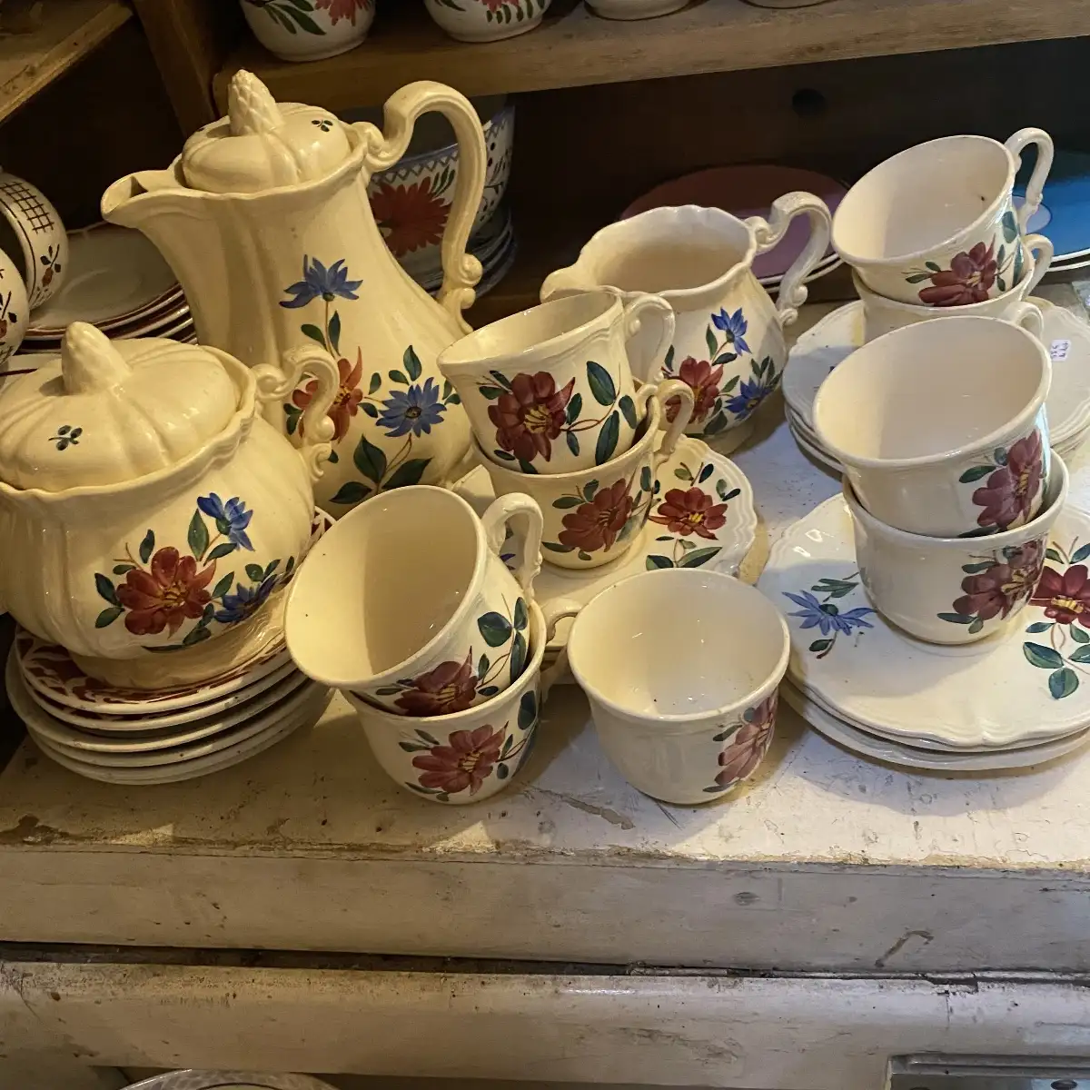 Service à café Sarreguemines