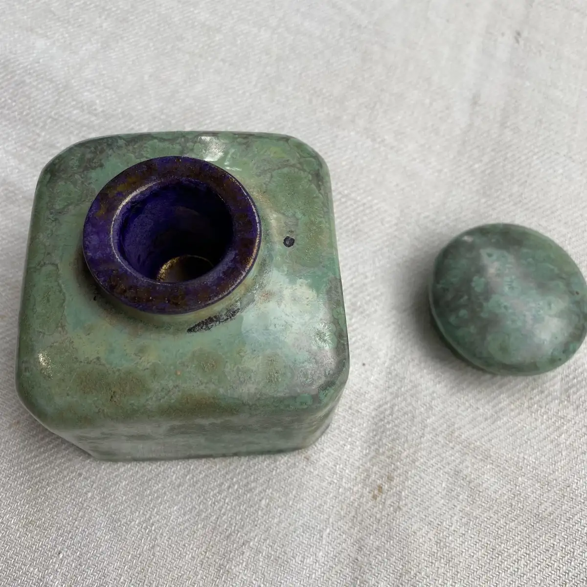 Encrier faience